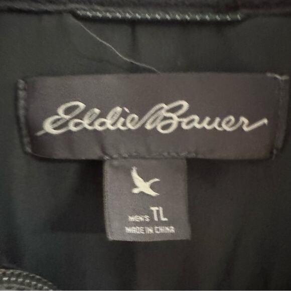 Eddie Bauer Men’s Gray Half Zip Long Sleeve Pullover Sweater Size TALL Large - Picture 6 of 7